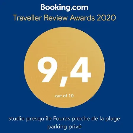 studio presqu'île Fouras proche de la plage parking privé Fouras