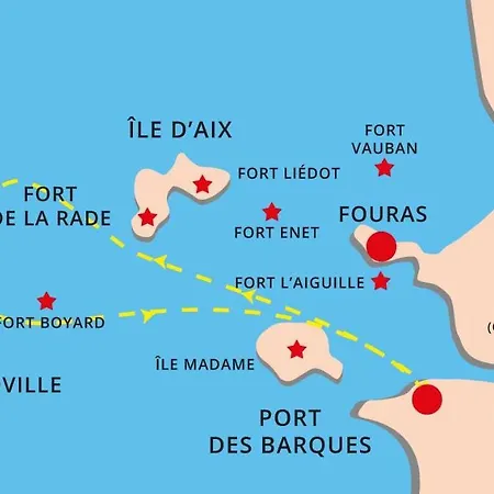 Apartamento studio presqu'île Fouras proche de la plage parking privé